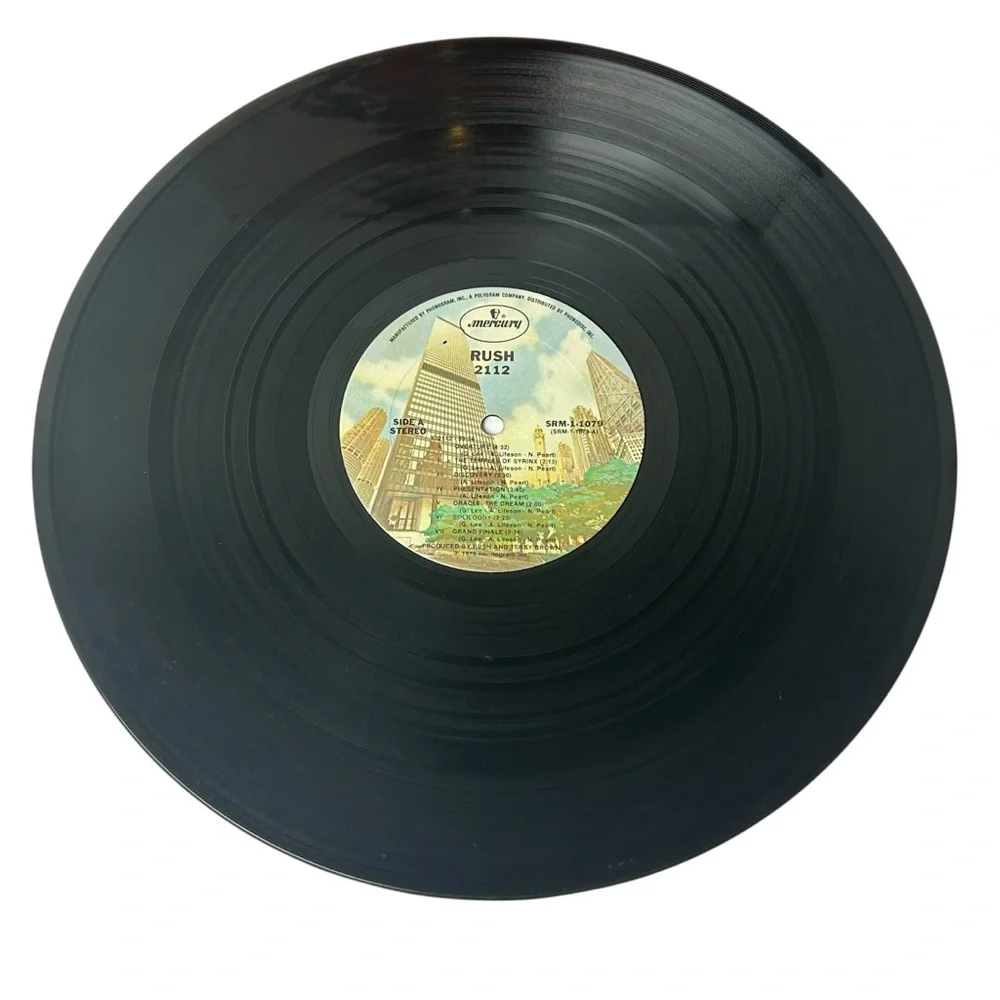 Rush Vinyl Record 2112 album Mercury Records - Picture 6 of 7